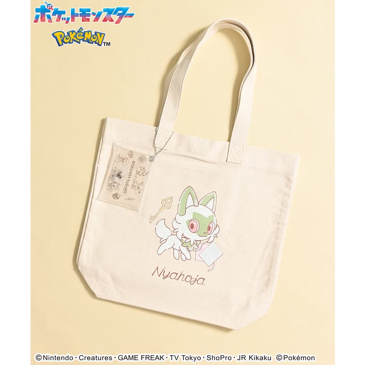 トートバッグ 帆布 キャンバス ピカチュウ ポケモン ショルダー