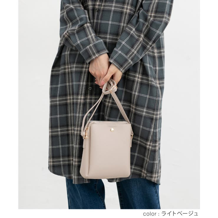 ショルダーバッグ バッグ 鞄 | Honeys | 詳細画像6 