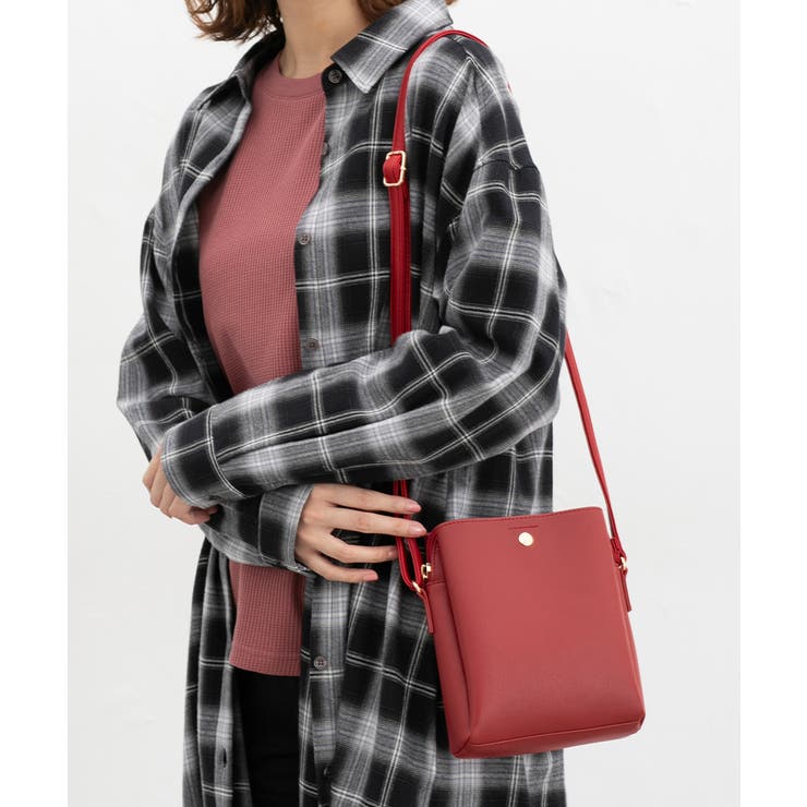 レッド | ショルダーバッグ バッグ 鞄 | Honeys