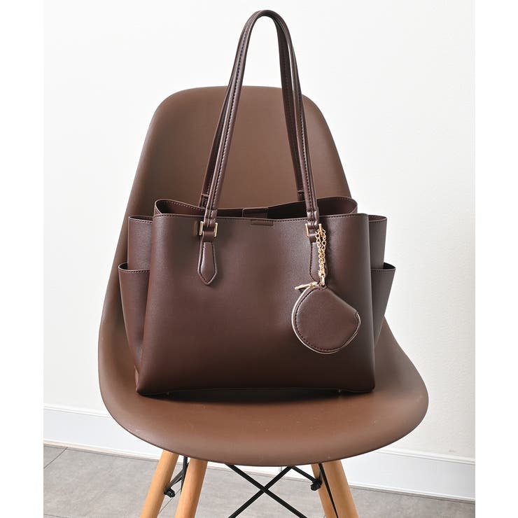 ブラウン | トートバッグ バッグ 鞄 | Honeys