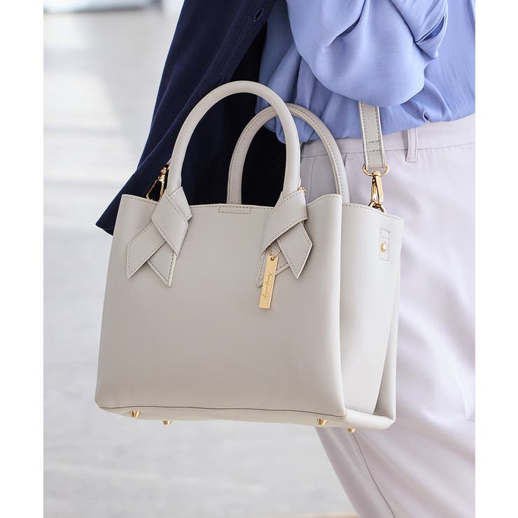 ライトグレー | ハンドバッグ バッグ 鞄 | Honeys