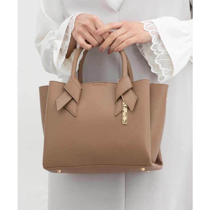 ライトブラウン | ハンドバッグ バッグ 鞄 | Honeys