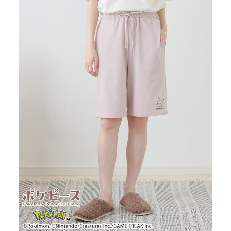 ピカチュウ | ルームパンツ ハーフパンツ ポケモン | Honeys