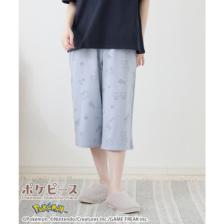 ワッカネズミ | ルームパンツ ８分丈パンツ ポケモン | Honeys