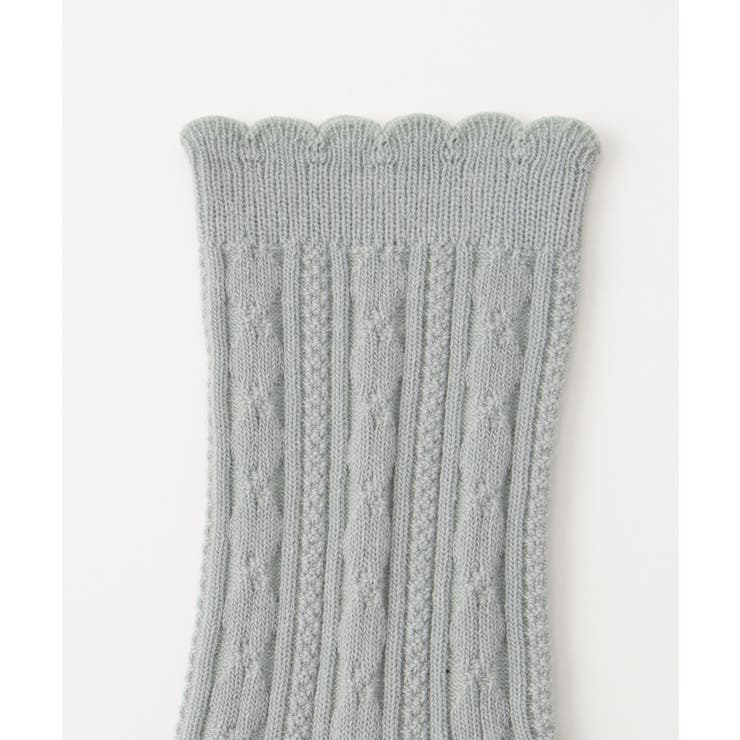 靴下 ソックス ケーブル編み | Honeys | 詳細画像16 