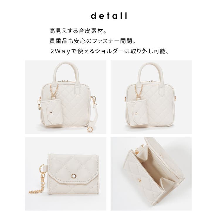 ハンドバッグ バッグ 鞄 | Honeys | 詳細画像7 