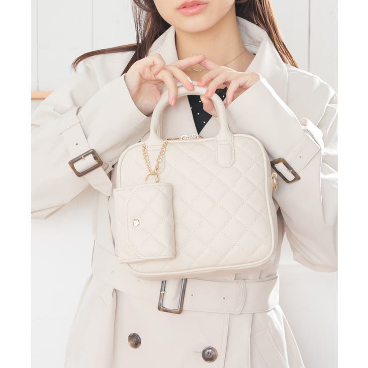 アイボリー | ハンドバッグ バッグ 鞄 | Honeys