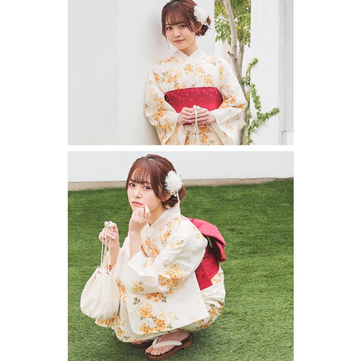 着物・浴衣 NANA99 今年初の浴衣！大人カラフルな蝶と花 | AHN MIKA オフィシャル