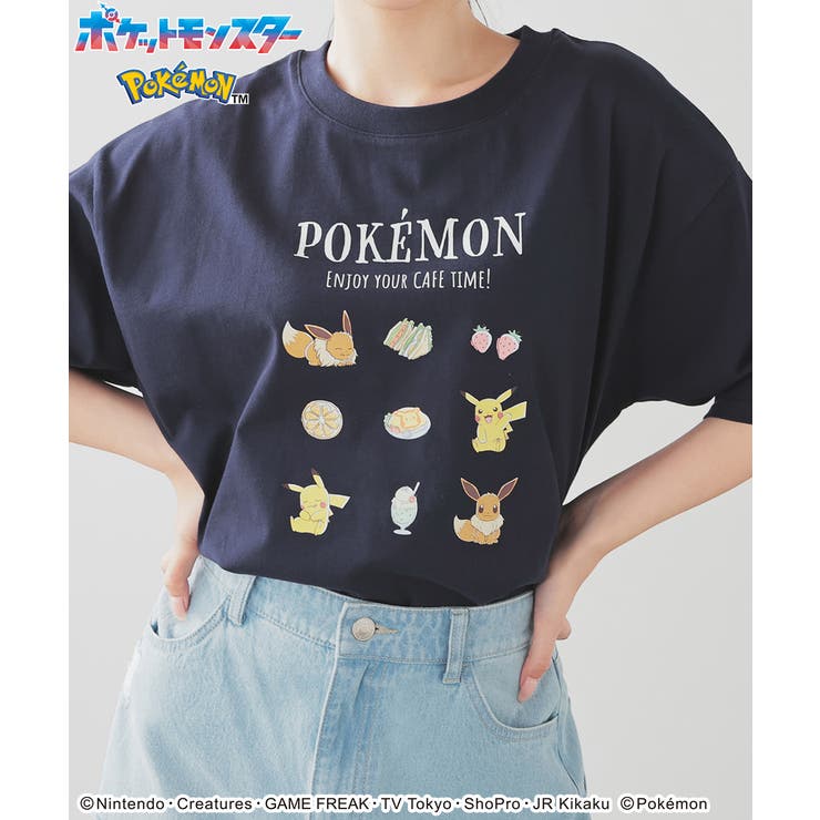 ポケモン　コン | トップス Tシャツ 半袖Tシャツ | Honeys