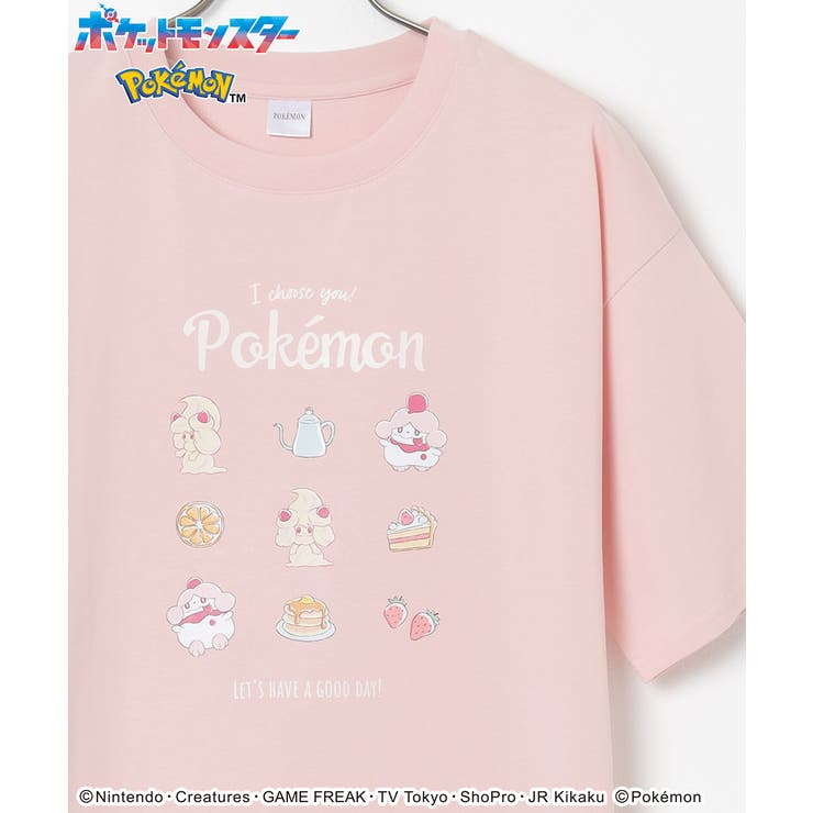 ポケモン　ピンク | トップス Tシャツ 半袖Tシャツ | Honeys