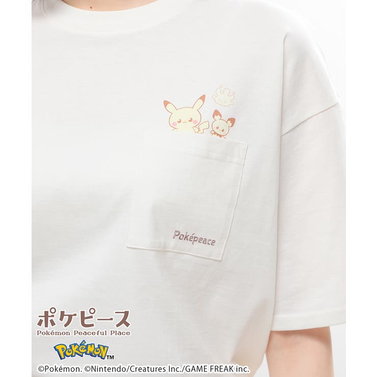 ポケピース　オフ | トップス Tシャツ 半袖Tシャツ | Honeys