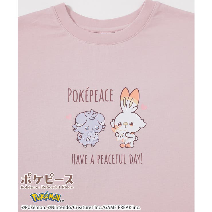 ポケピースピンク | トップス Tシャツ 半袖Tシャツ | Honeys