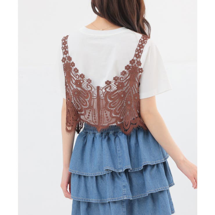 トップス ビスチェ カットソー | Honeys | 詳細画像12 