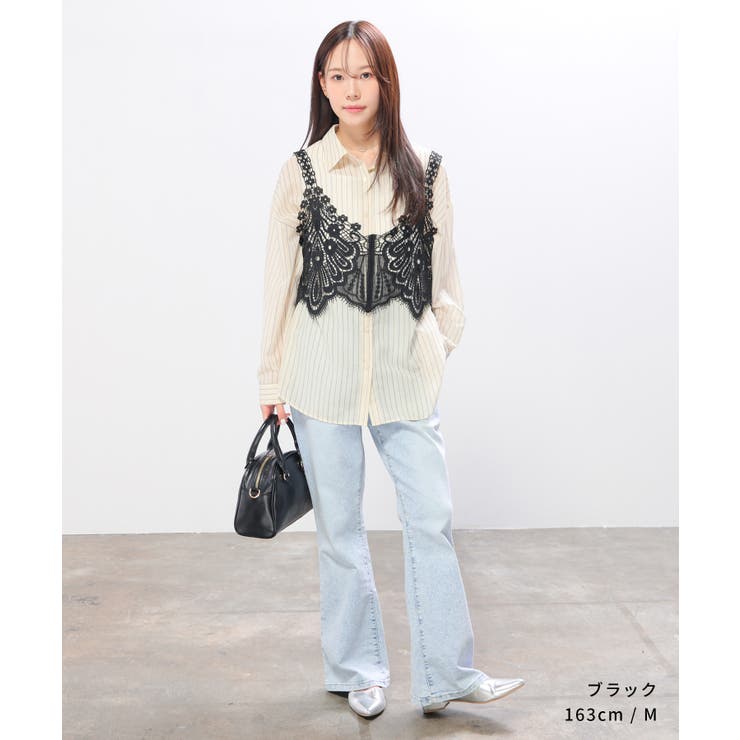 トップス ビスチェ カットソー | Honeys | 詳細画像5 