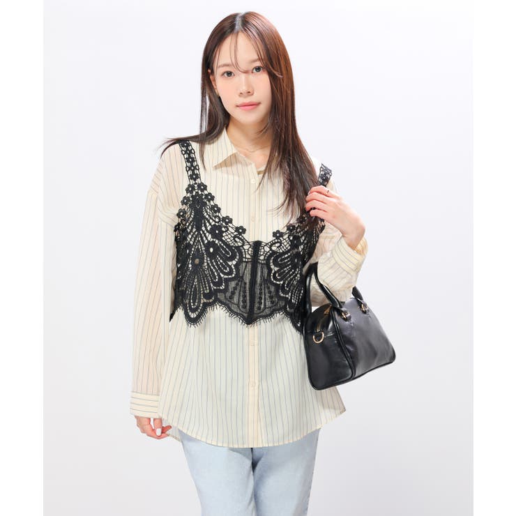 トップス ビスチェ カットソー | Honeys | 詳細画像7 