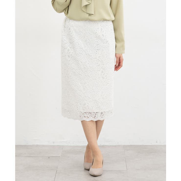 アイボリー | ボトムス スカート タイトスカート | Honeys