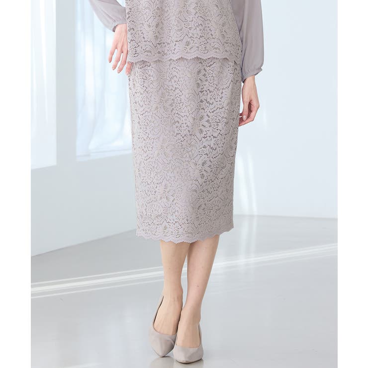 ライトグレー | ボトムス スカート タイトスカート | Honeys