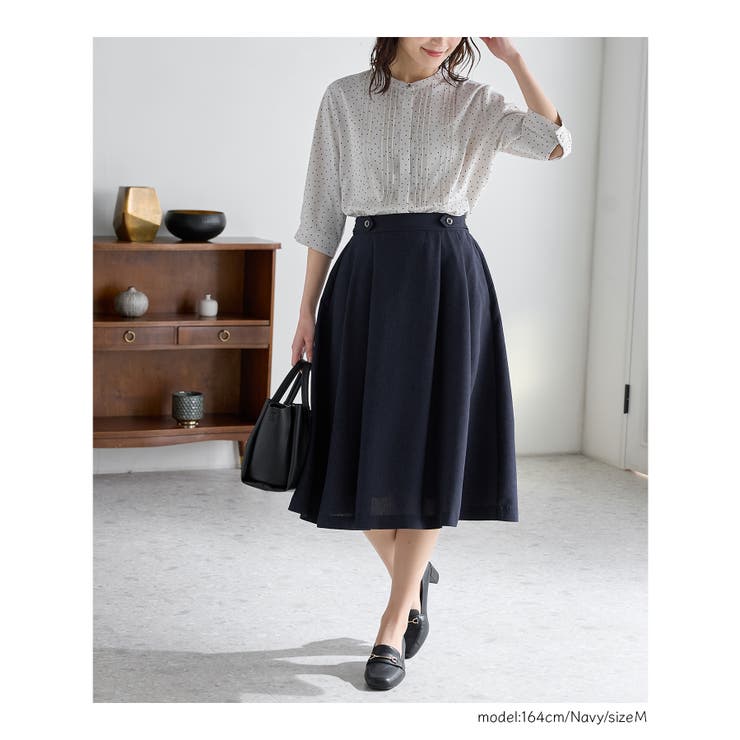 ボトムス スカート ひざ丈 | Honeys | 詳細画像5 