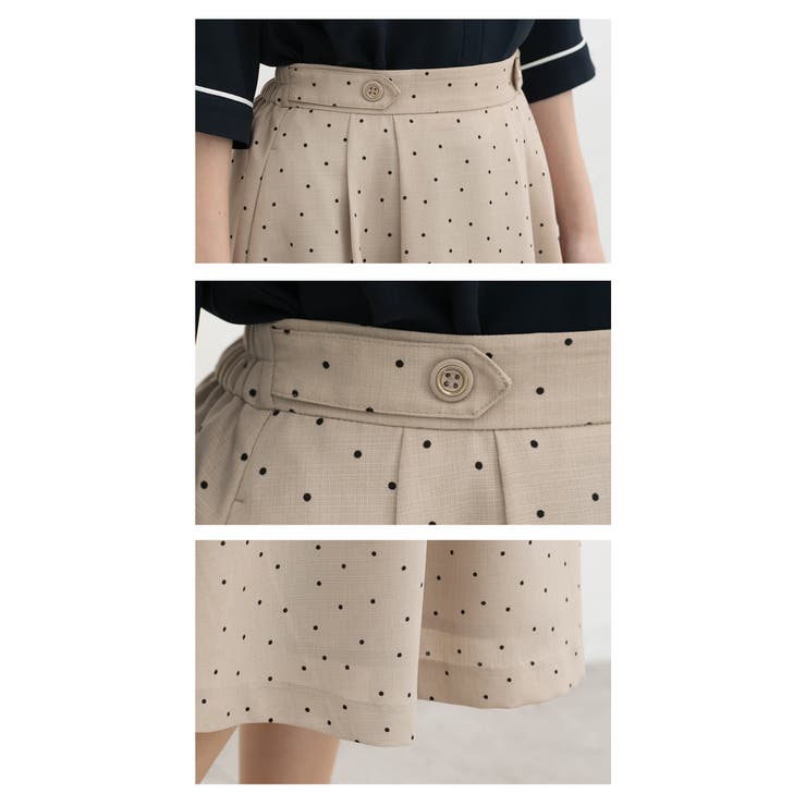 ボトムス スカート ひざ丈 | Honeys | 詳細画像8 