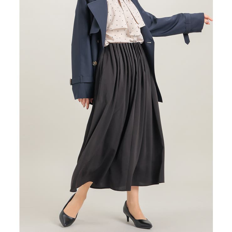 ブラック | ボトムス スカート ロングスカート | Honeys