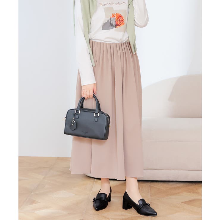 ベージュ | ボトムス スカート ロングスカート | Honeys