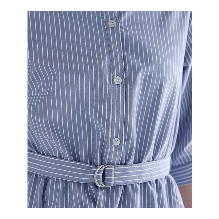 ワンピース シャツワンピース ロング丈 | Honeys | 詳細画像14 