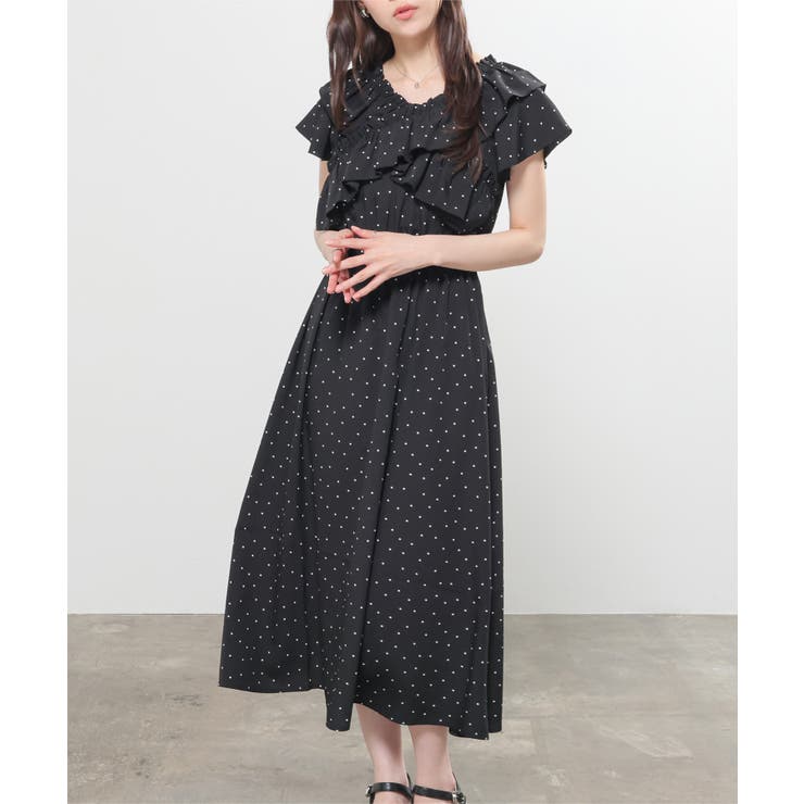 ワンピース 半袖 ロング丈 | Honeys | 詳細画像11 