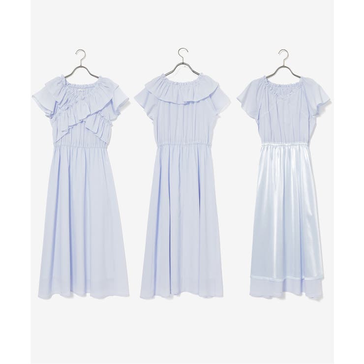 ワンピース 半袖 ロング丈 | Honeys | 詳細画像15 