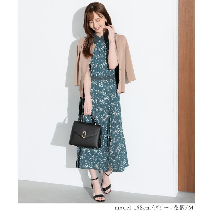ワンピース ノースリーブ ロング丈 | Honeys | 詳細画像6 