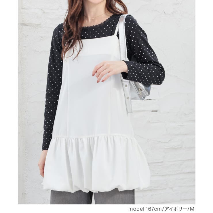 ワンピース キャミワンピース ノースリーブ | Honeys | 詳細画像3 