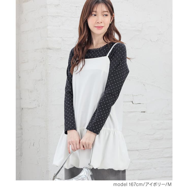 ワンピース キャミワンピース ノースリーブ | Honeys | 詳細画像5 