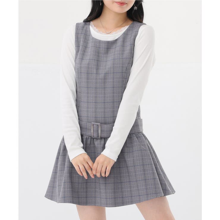 ワンピース ジャンスカ ノースリーブ | Honeys | 詳細画像6 