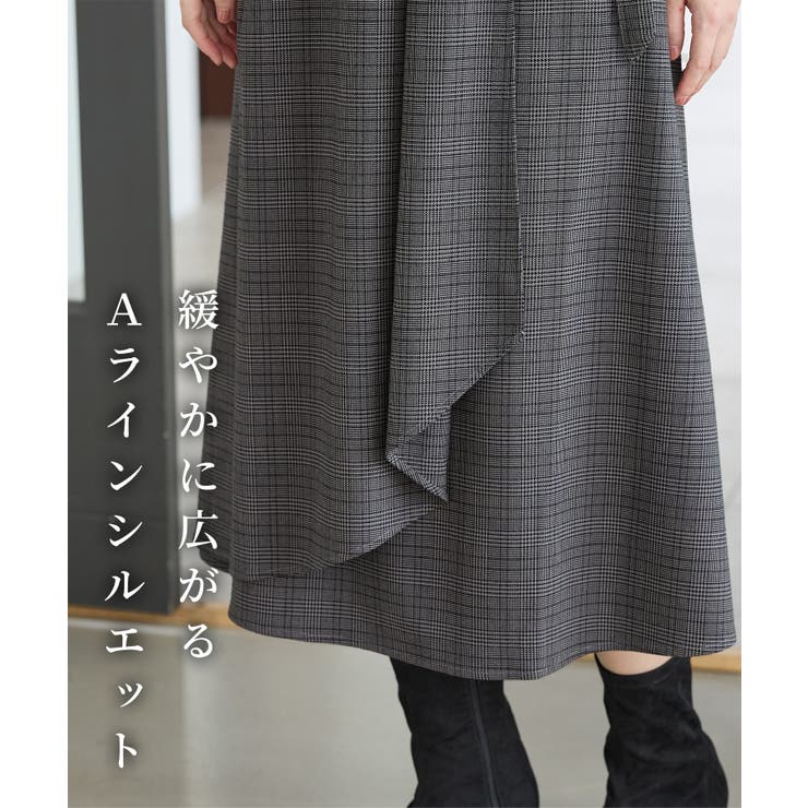 ワンピース ノースリーブ ロング丈 | Honeys | 詳細画像2 
