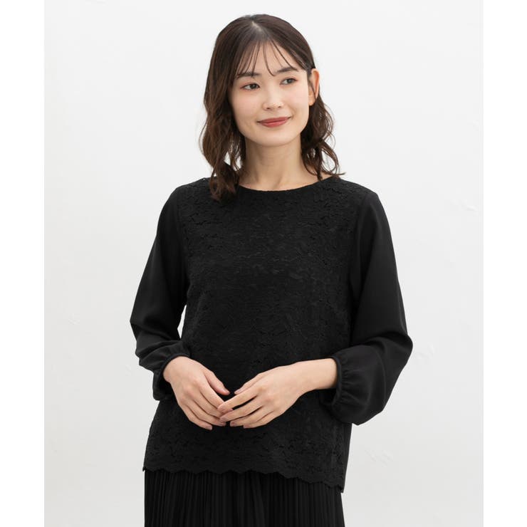 トップス ブラウス 長袖 | Honeys | 詳細画像12 