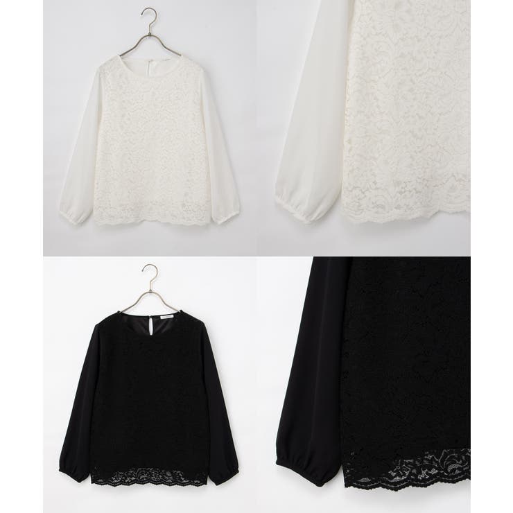 トップス ブラウス 長袖 | Honeys | 詳細画像13 