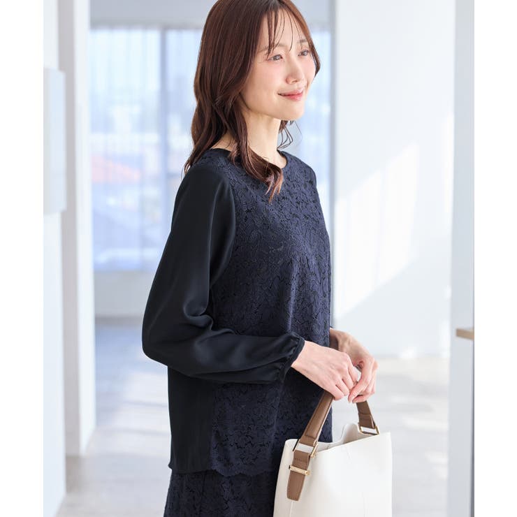 トップス ブラウス 長袖 | Honeys | 詳細画像8 