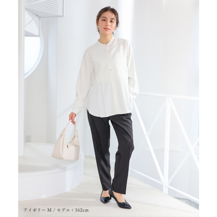 トップス ブラウス 長袖 | Honeys | 詳細画像4 