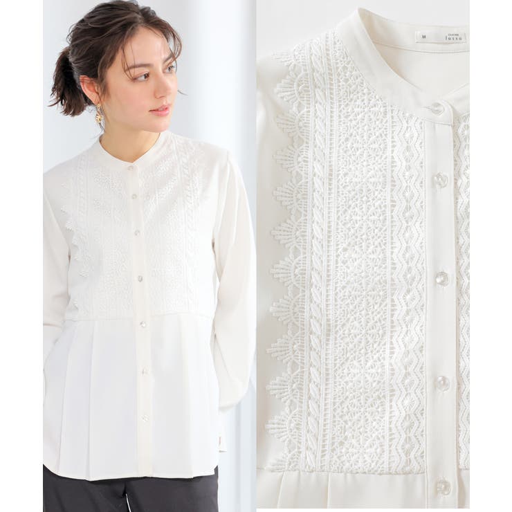 トップス ブラウス 長袖 | Honeys | 詳細画像5 