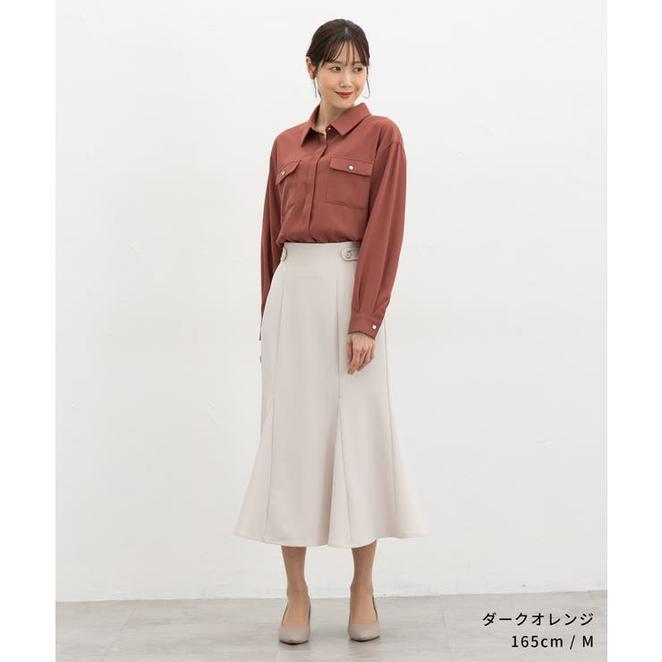 トップス ブラウス 長袖 | Honeys | 詳細画像8 