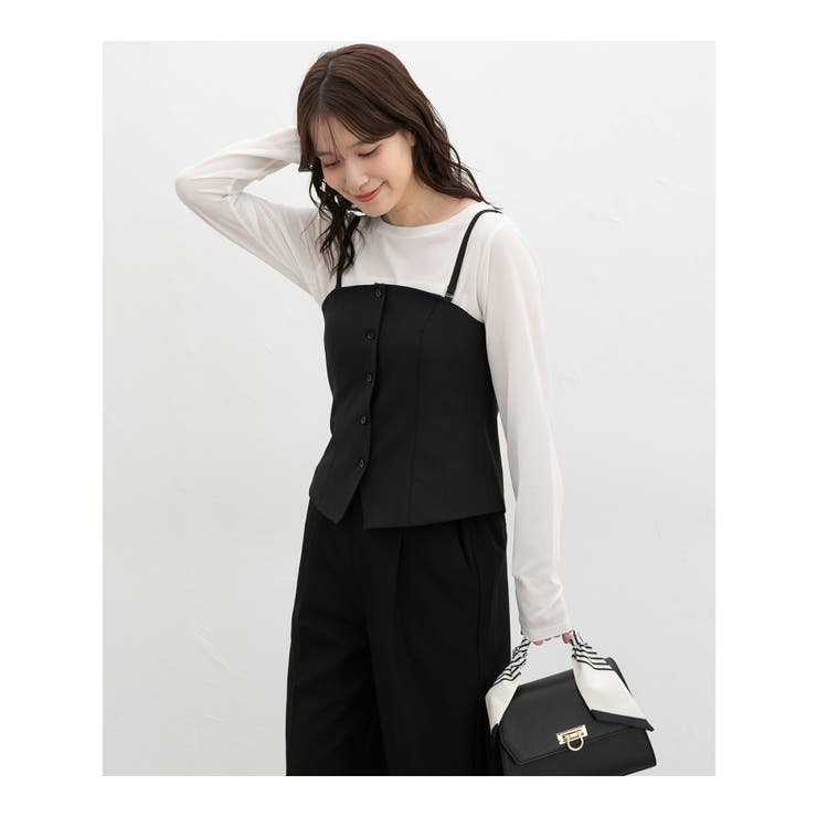 トップス ビスチェ ブラウス | Honeys | 詳細画像10 