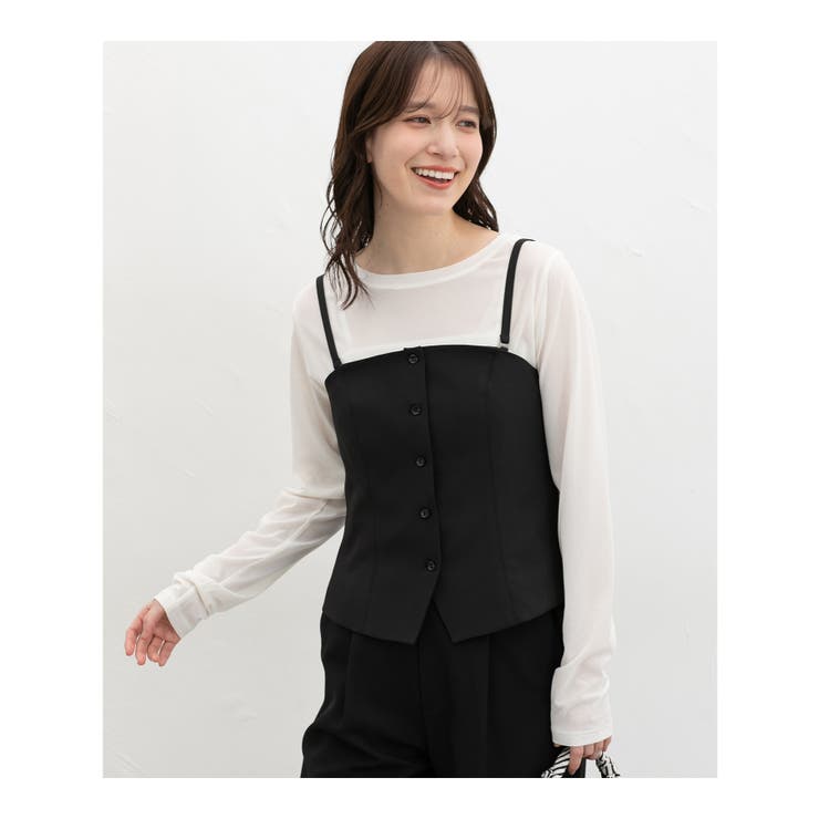 トップス ビスチェ ブラウス | Honeys | 詳細画像11 