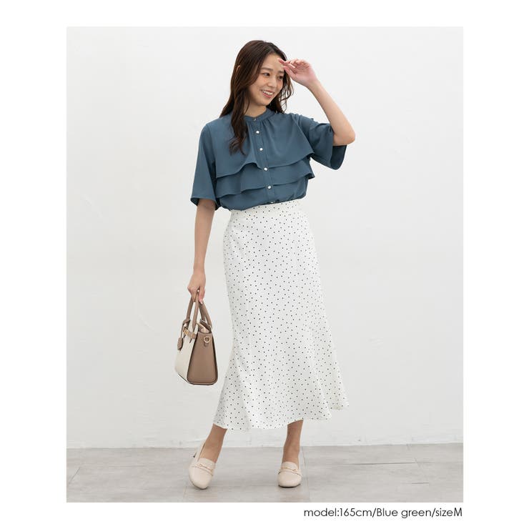 トップス ブラウス 半袖 | Honeys | 詳細画像12 