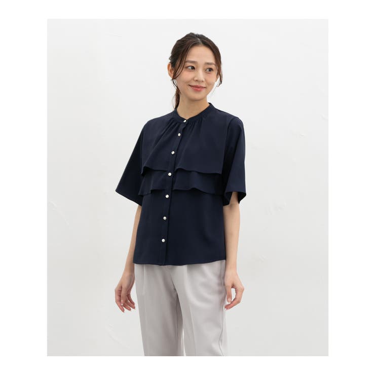 トップス ブラウス 半袖 | Honeys | 詳細画像9 