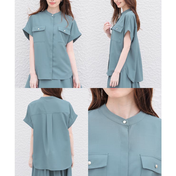 トップス ブラウス 半袖 | Honeys | 詳細画像15 