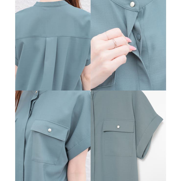 トップス ブラウス 半袖 | Honeys | 詳細画像16 