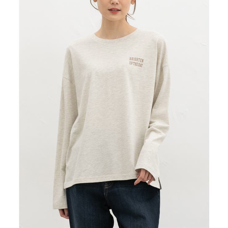 オートミール | トップス Tシャツ ロンＴ | Honeys