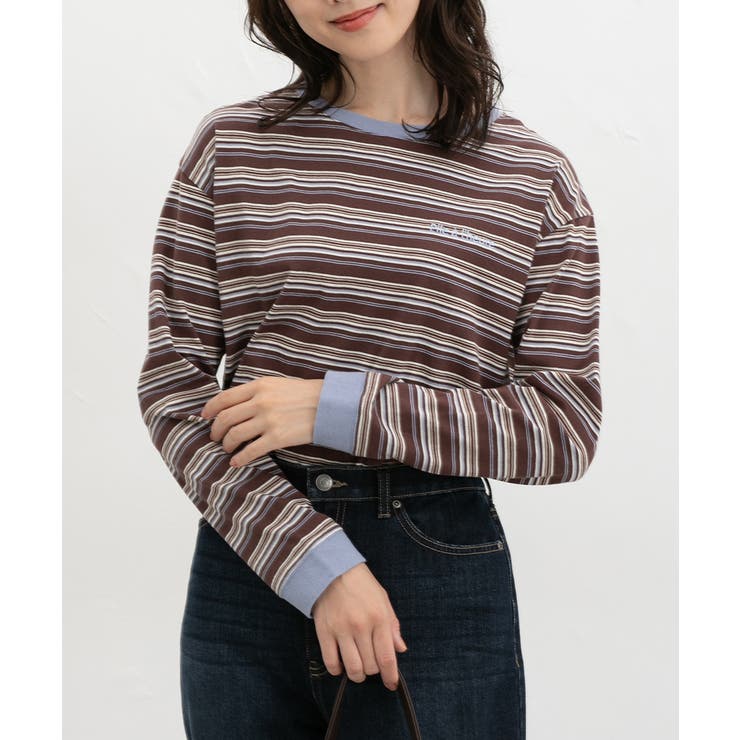 チャボーダー | トップス Tシャツ ロンＴ | Honeys