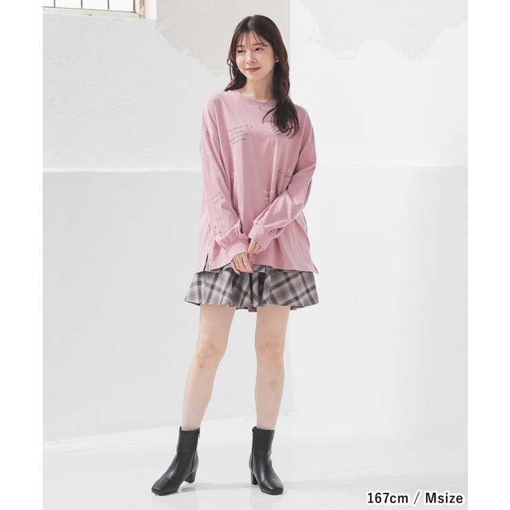 トップス Tシャツ ロンT | Honeys | 詳細画像10