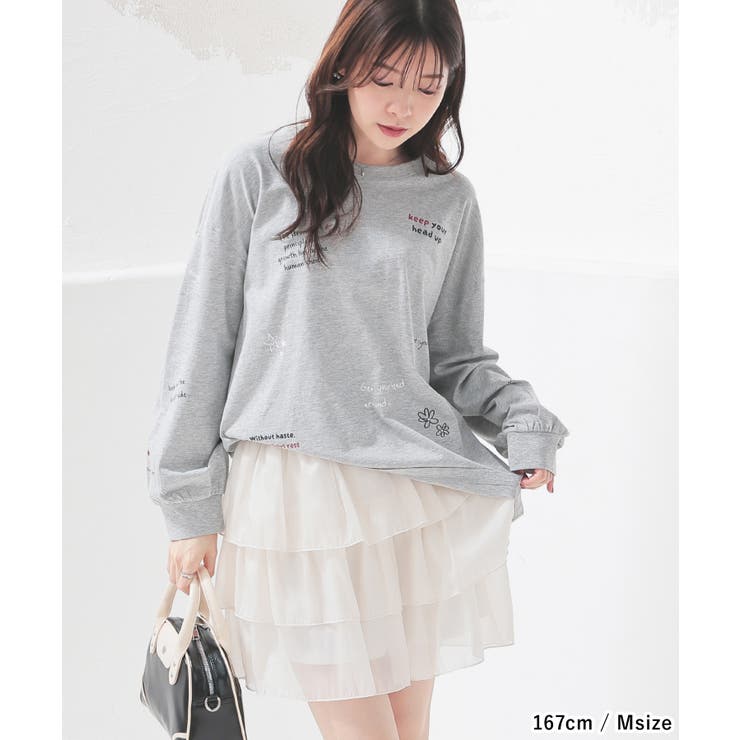 トップス Tシャツ ロンT | Honeys | 詳細画像14