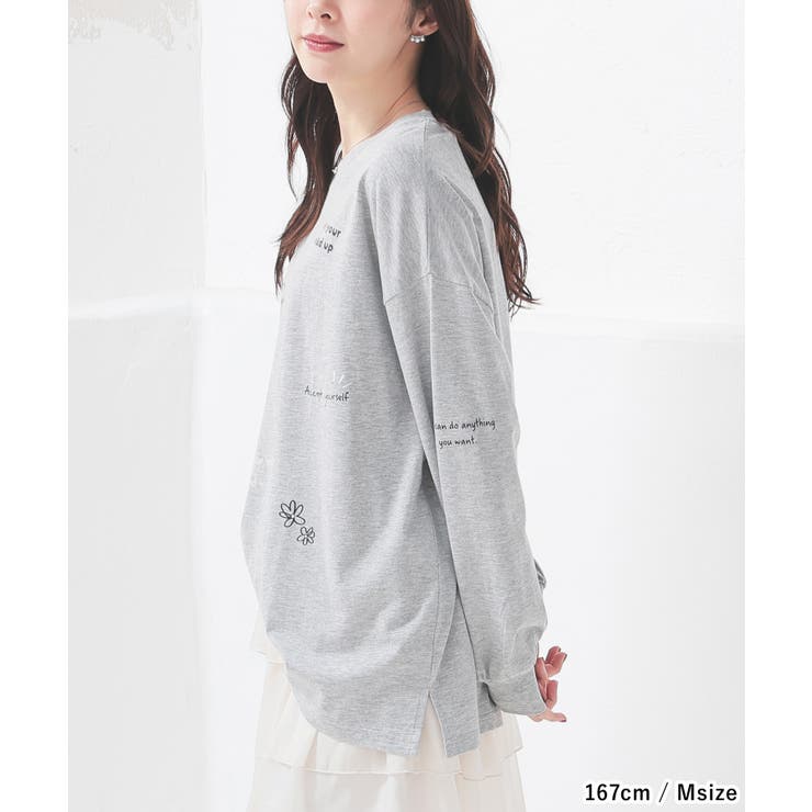 トップス Tシャツ ロンT | Honeys | 詳細画像15